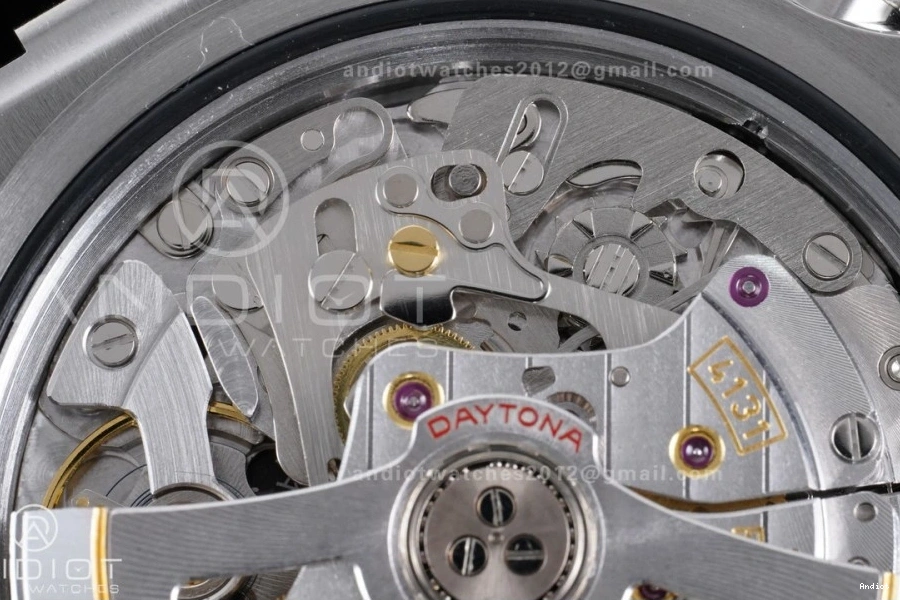 Gray Edition 126519 V2 Daytona on 1:1 VSF VS4131 Oysterflex (Weighted) Best Strap Dial Black 1124